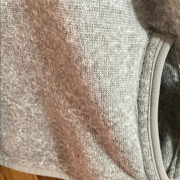 Eddie Bauer Tan Quarter Zip Sweater - Picture 4 of 11